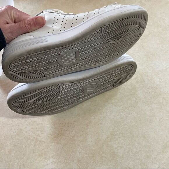 K Swiss Court Casper white shoes men’s size 8 low top - Picture 5 of 8